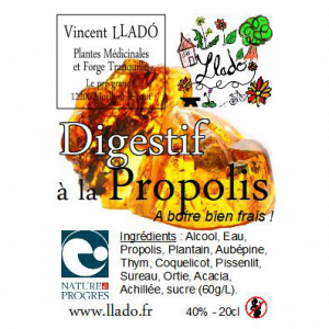 Digestif Plantes médicinales - Vincent Llado