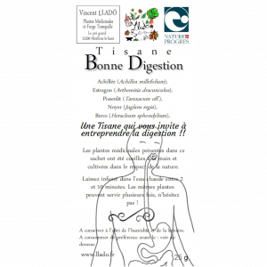 Tisane Bonne Digestion - Vincent Llado