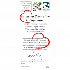 Tisane du Coeur et de la Circulation - Vincent Llado