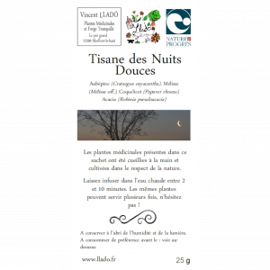 Tisane Nuits douces - Vincent Llado